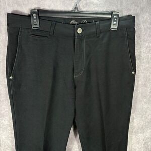 Tommy Bahama Pants Mens 32x30 Black Silk‎ Cotton Blend 5 Pocket
